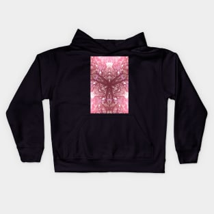 Pattern, cherry blossom tree Kids Hoodie